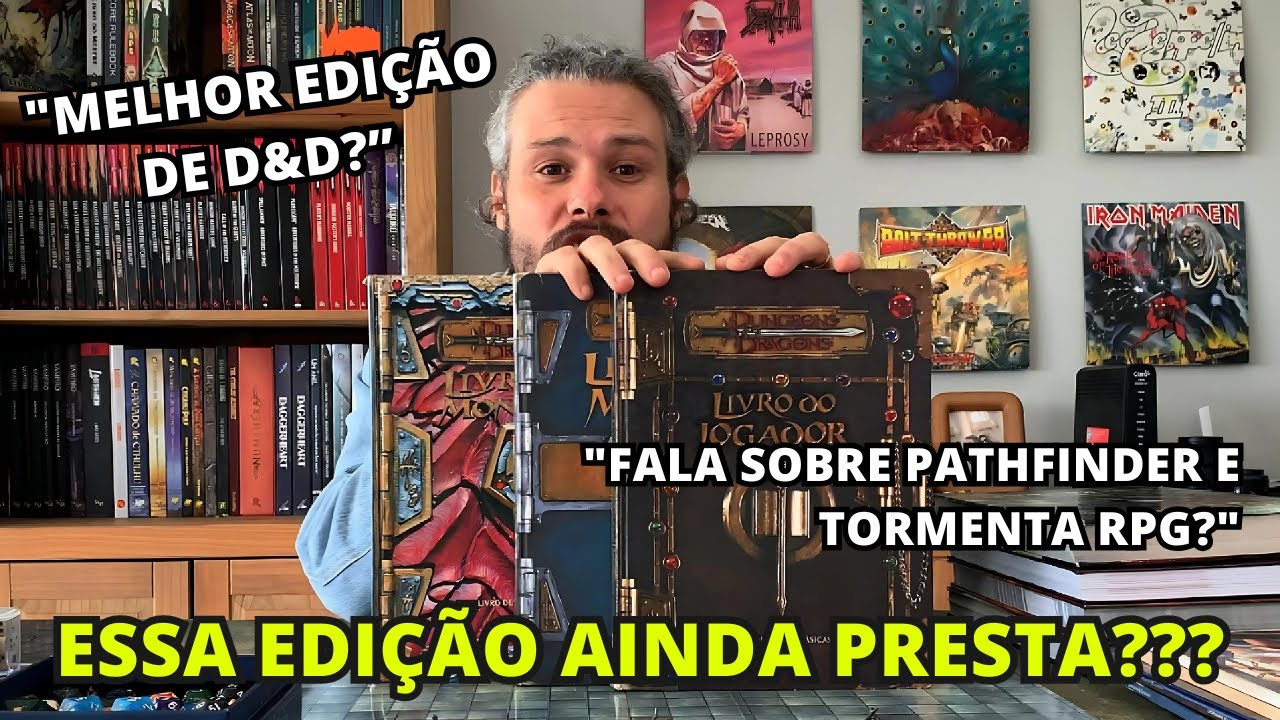 A MELHOR EDIÇÃO DE D&D | DUNGEONS & DRAGONS
