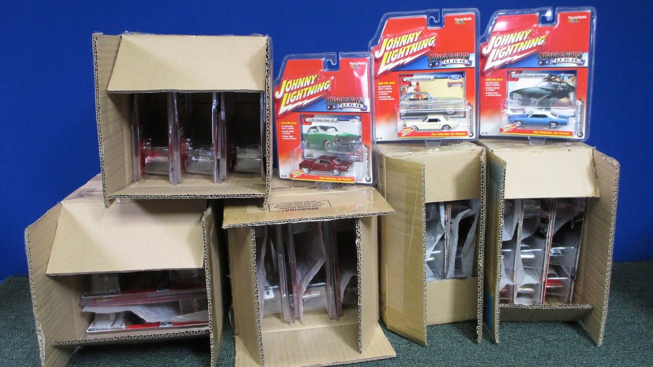 Johnny Lightning Muscle Cars U.S.A. Release 2, A B C & D