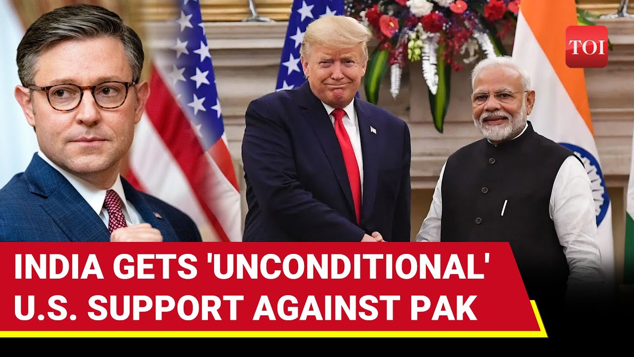 'India Very Important': U.S. Shocks Pak; Declares 'UNCONDITIONAL SUPPORT' To India | Watch