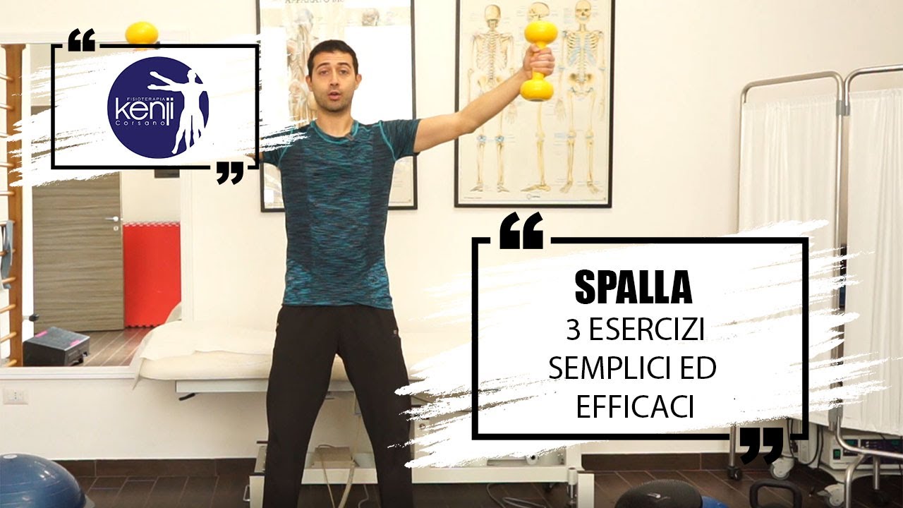 3 semplici esercizi per il dolore alle spalle