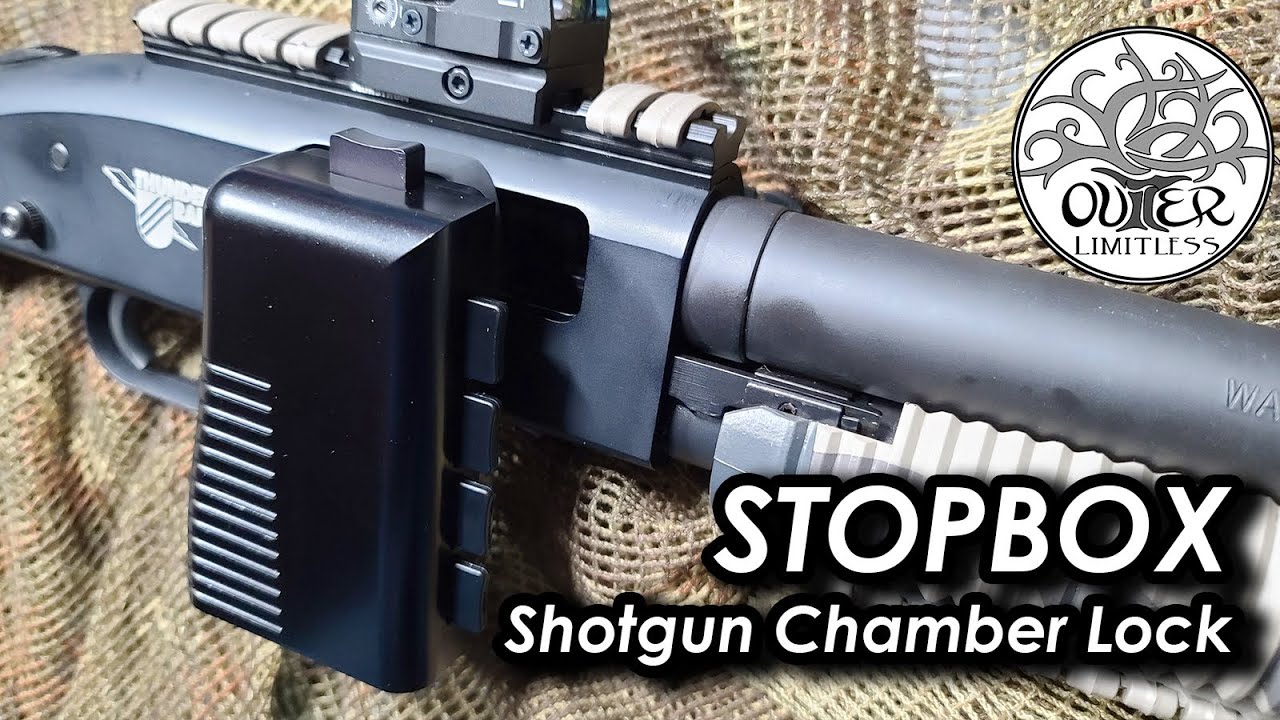 Stopbox Shotgun Chamber Lock: Adding a Level of Security to My System!!!