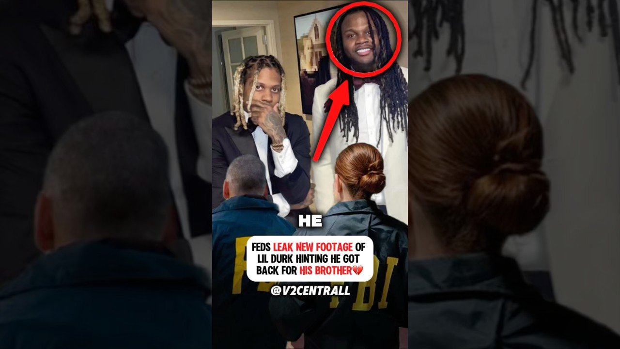 Федералы слили новые кадры Lil Durk, намекающие на возвращение Ge💔 #chiraq #drill