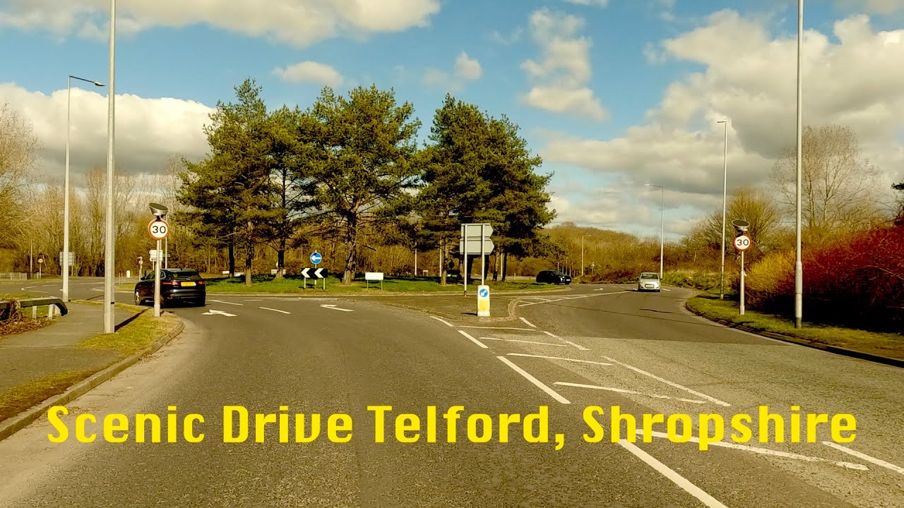 Scenic Drive: Muxton to Shawbirch, Wellington, and Back to Donnington