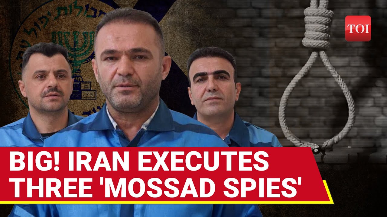 Iran Captures & Executes Three 'ISRAELI MOSSAD SPIES' | 100s Detained For 'Aiding' Israel