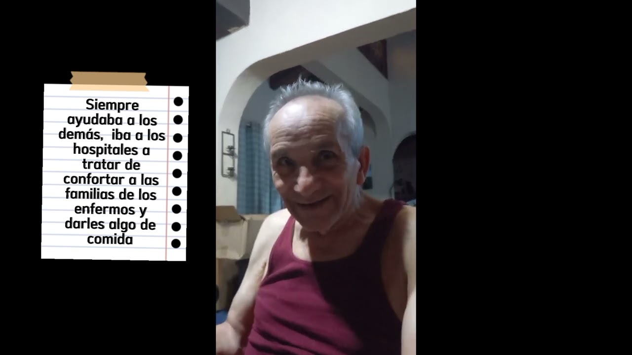 Alzheimer o demencia. - Recordando un episodio importante (Don Victor antes de la enfermedad)