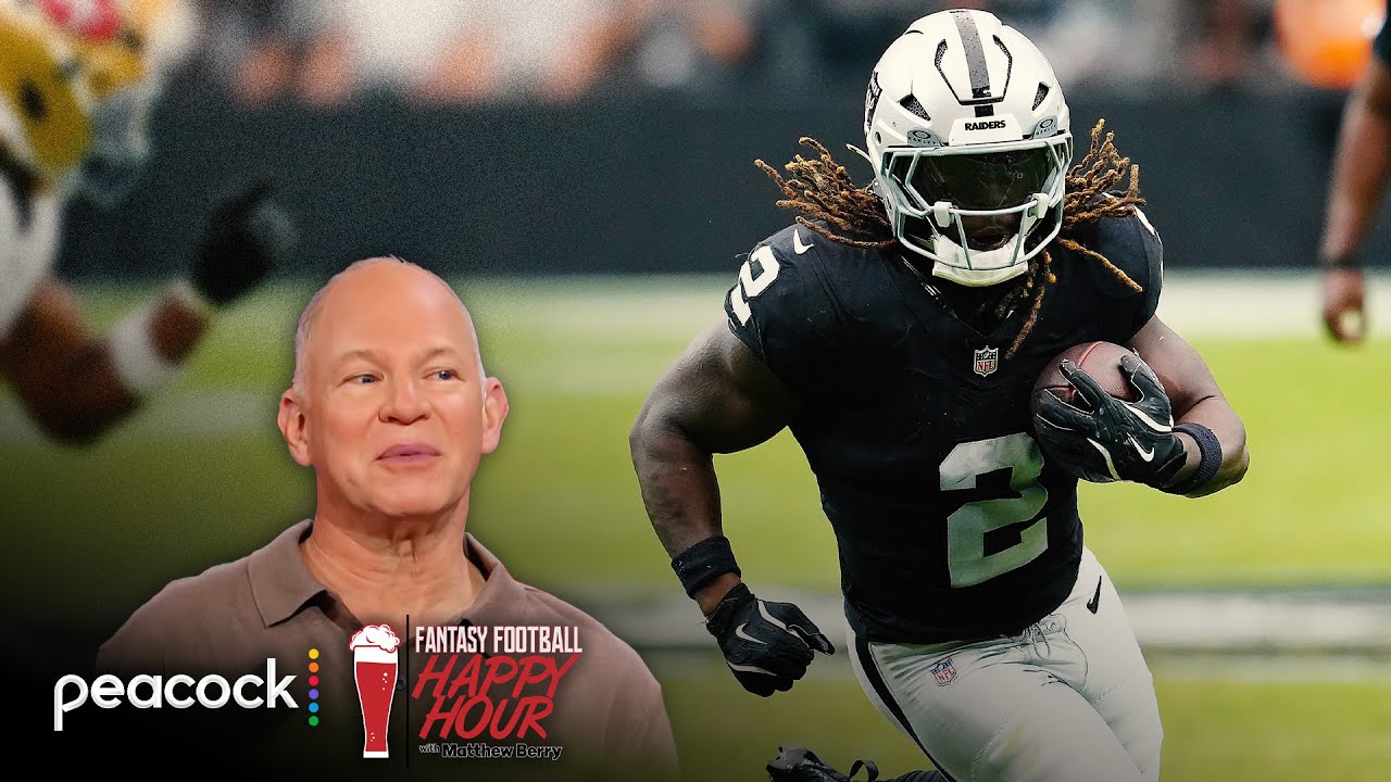 Fantasy draft prep: Finding RB, WR value in early rounds | Fantasy Football Happy Hour | NFL on NBC