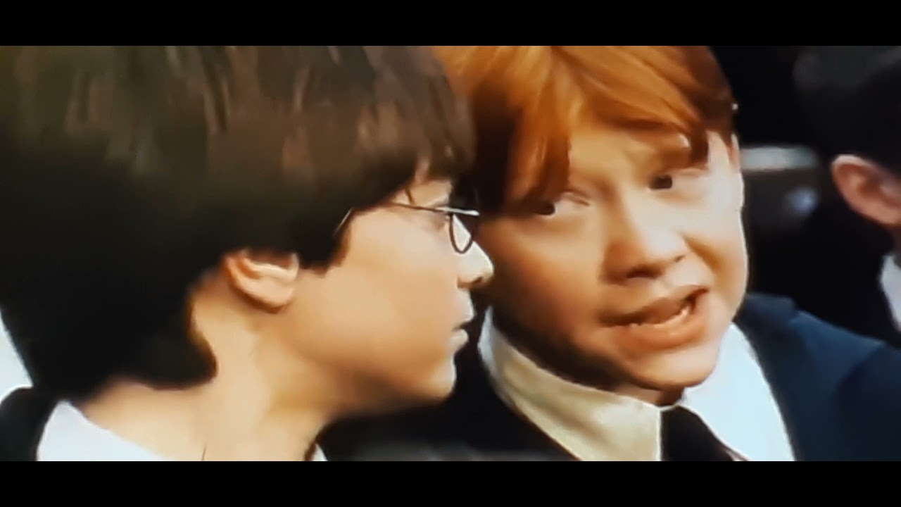 Harry Potter and the Sorcerer's/Philosopher Stone The Sorting Ceremony.