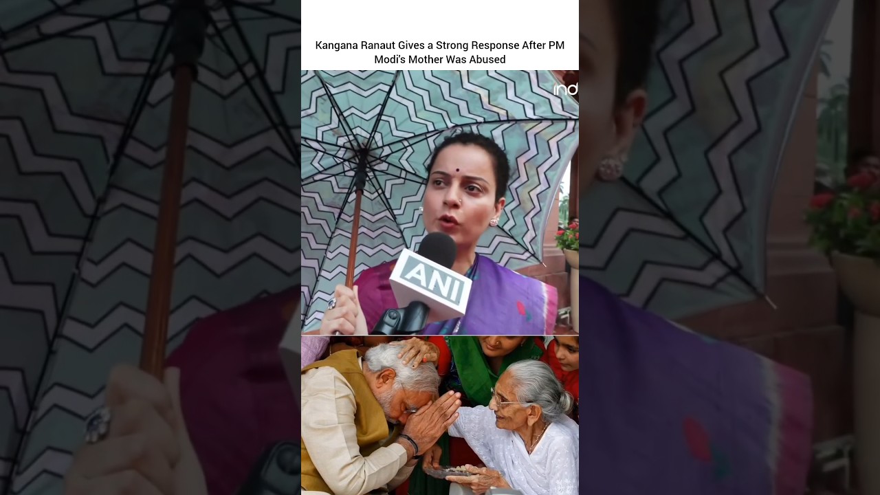 No One Has the Right to Abuse Someone's Mother | Kangana Ranaut Speaks Out #kanganaranaut #modi #bjp