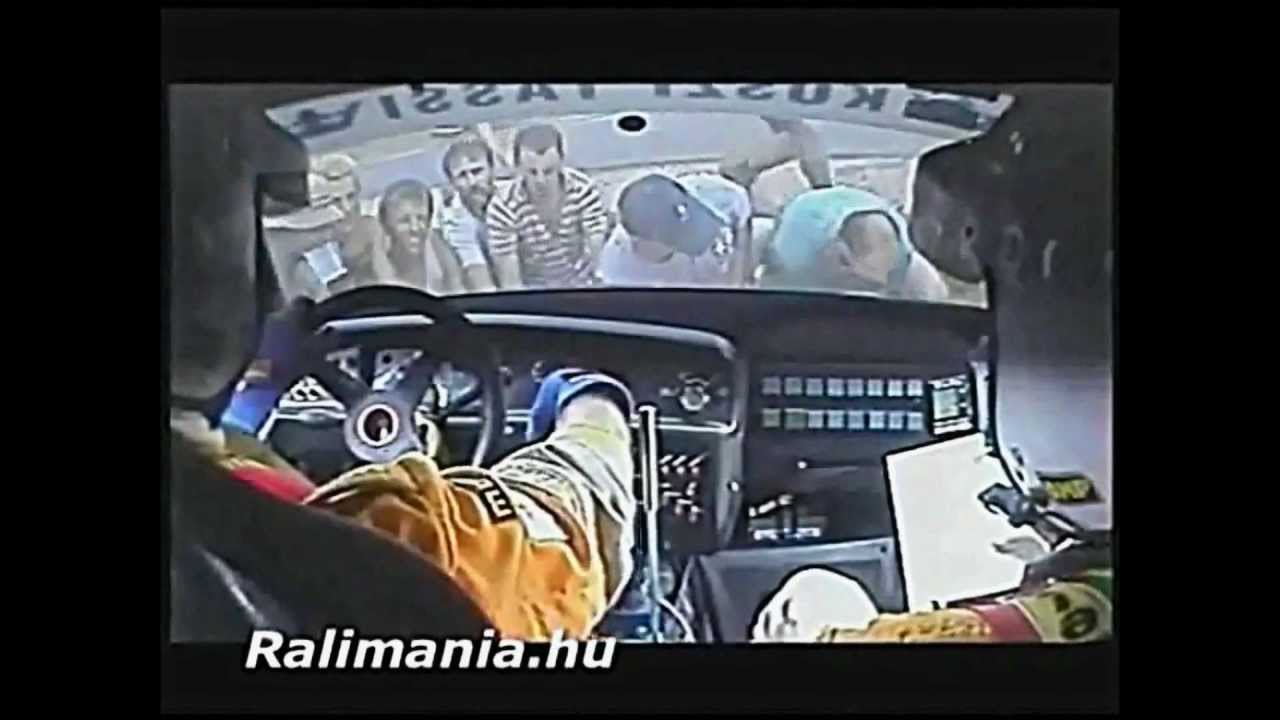 1/5 Rally onboard CRASH COMPILATION from Hungary / Magyar rally onboard buk&aacute;sok