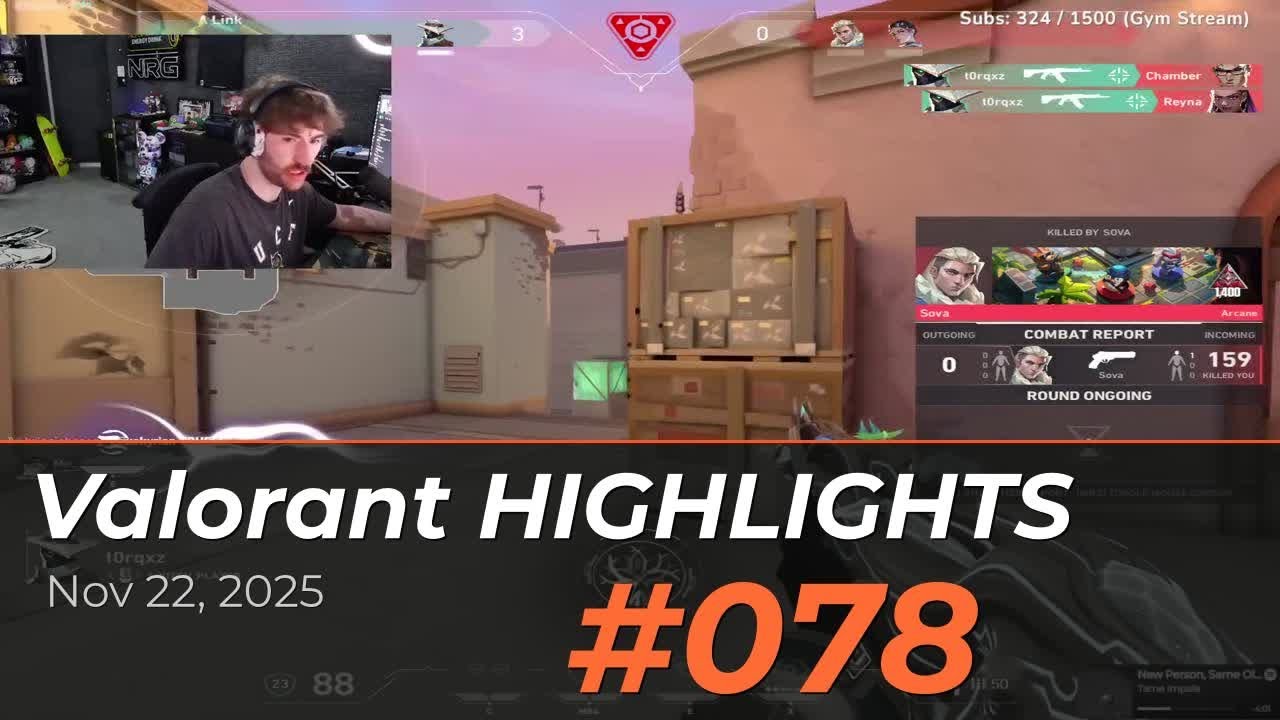 Valorant Daily Highlights #078 — Best Plays
