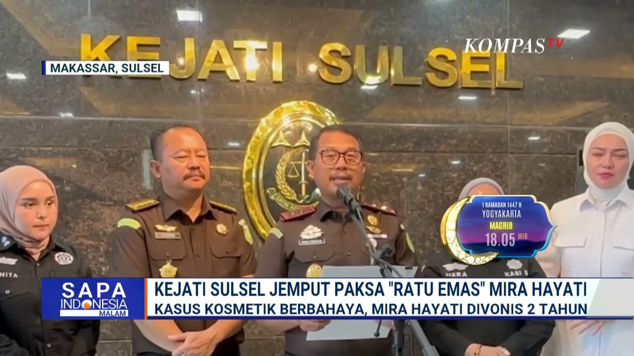 Ratu Emas Sulsel Mira Hayati Dijemput Paksa, Divonis 2 Tahun Penjara dan Denda Rp1 Miliar