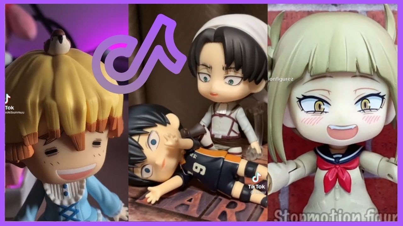nendoroid • anime • unboxing • stopmotion • kawaii 💮 // Tik Tok Compilation Ep.40