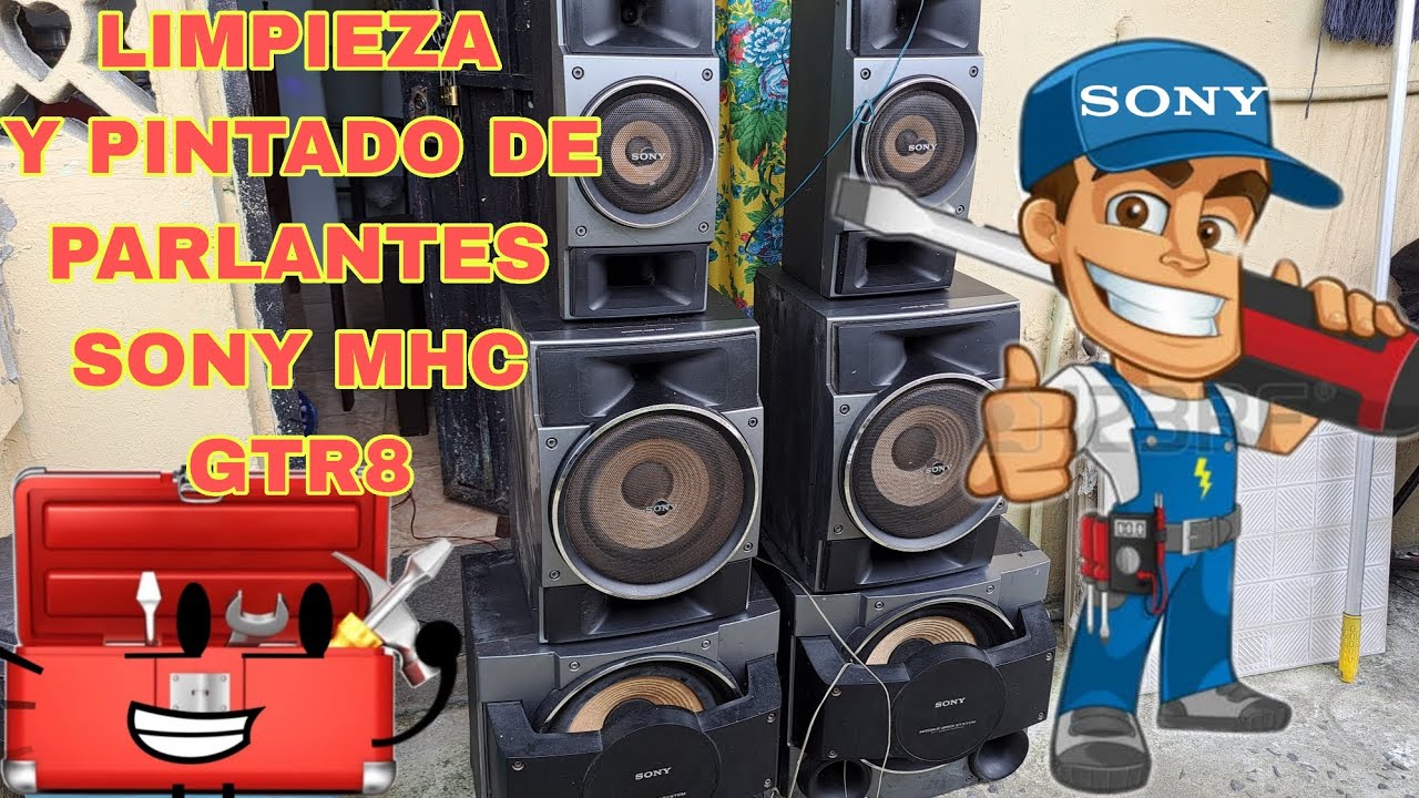Mantenimiento A Parlantes Sony MHC GT8
