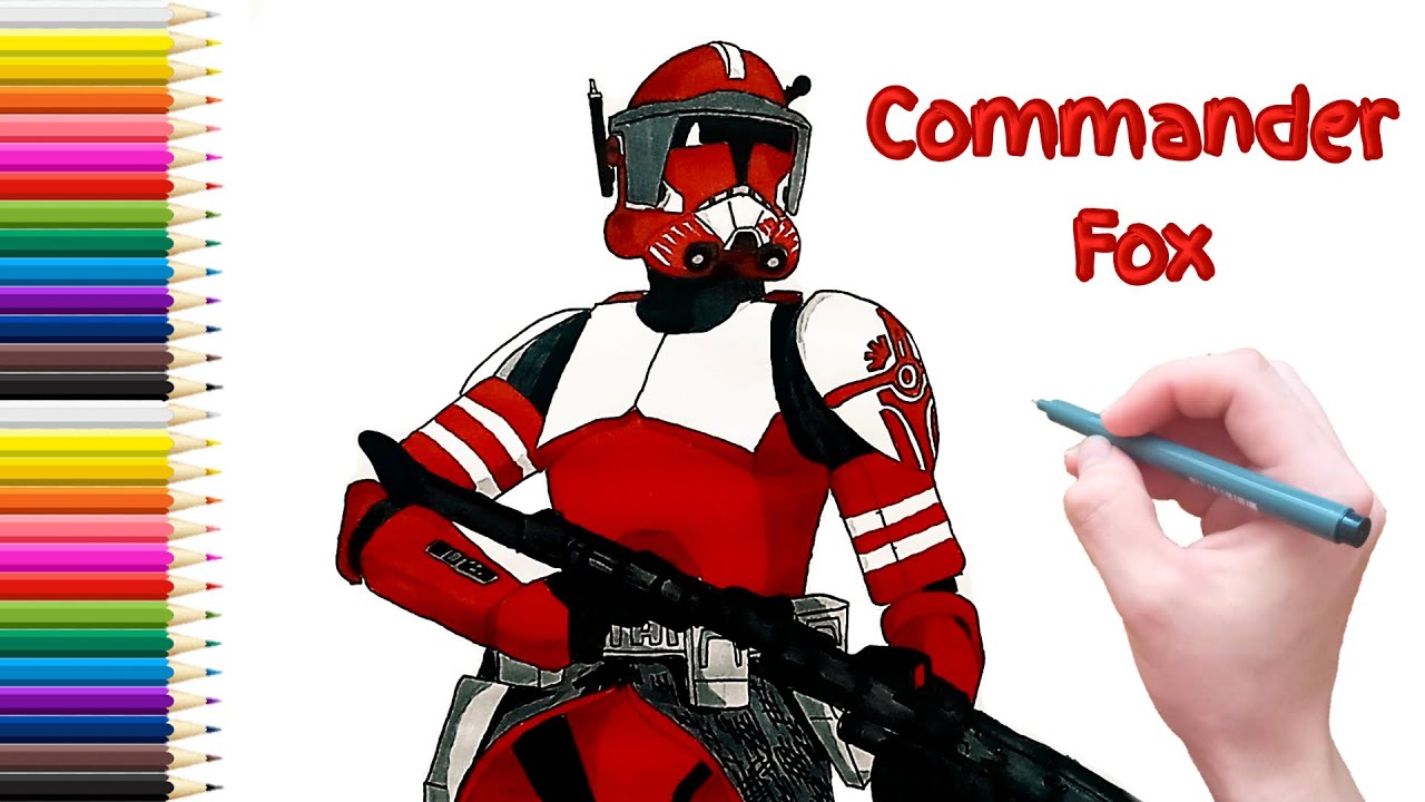 How to draw Clone Commander 