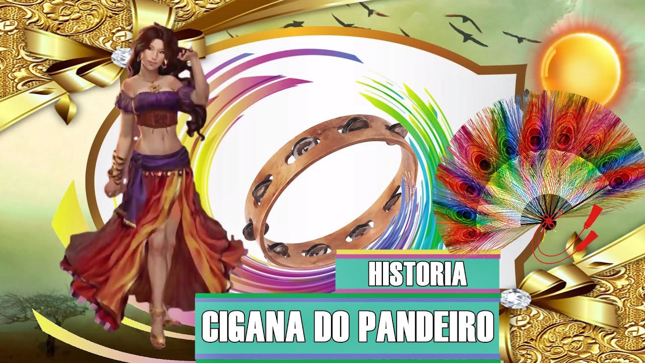 CIGANA DO PANDEIRO 👉 HISTORIA                   #kimbanda #doctrina #pombagira #cigana 023