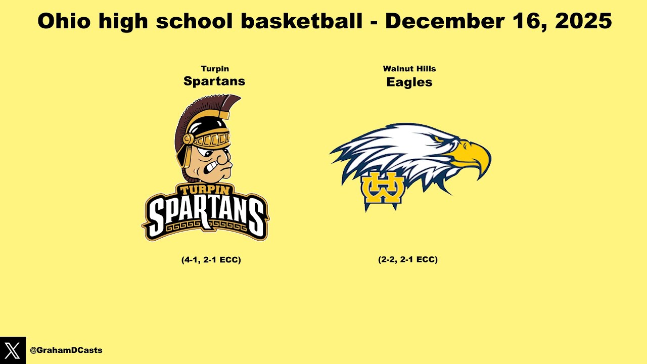 Turpin Spartans at Walnut Hills Eagles - Ohio high school basketball - radio broadcast