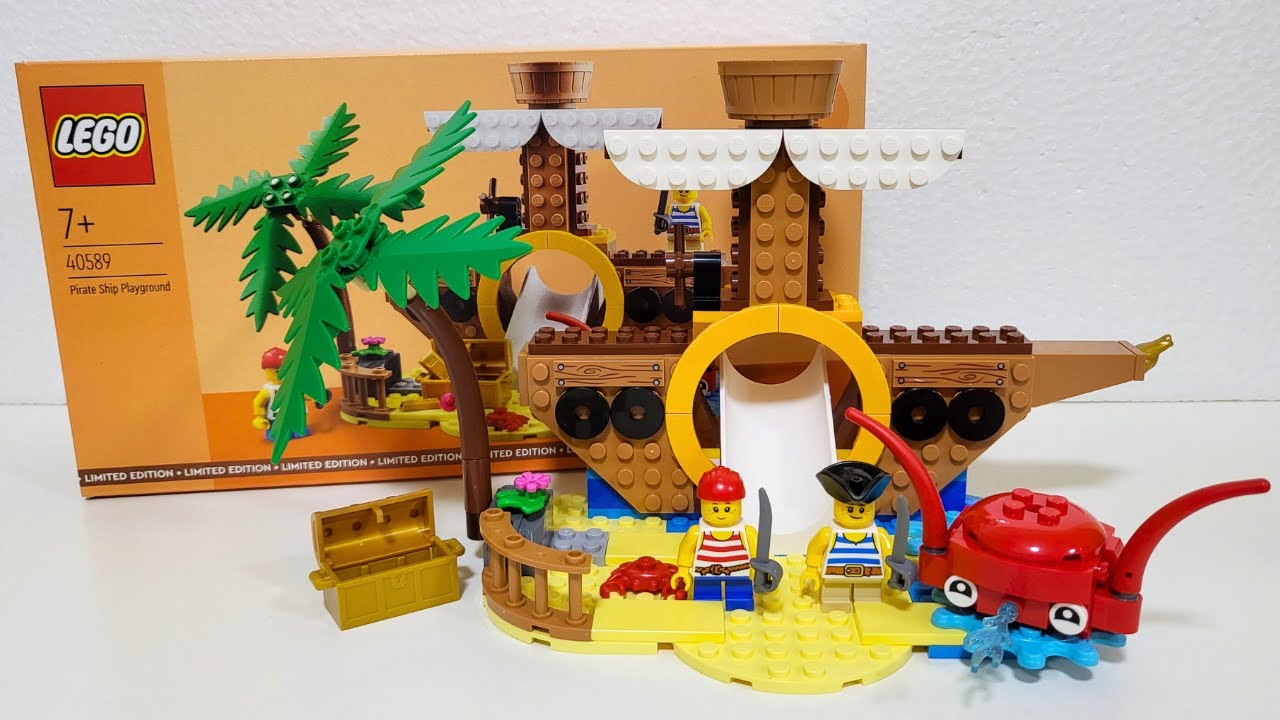 LEGO 40589 Pirate Ship Playground - Speed Build Review