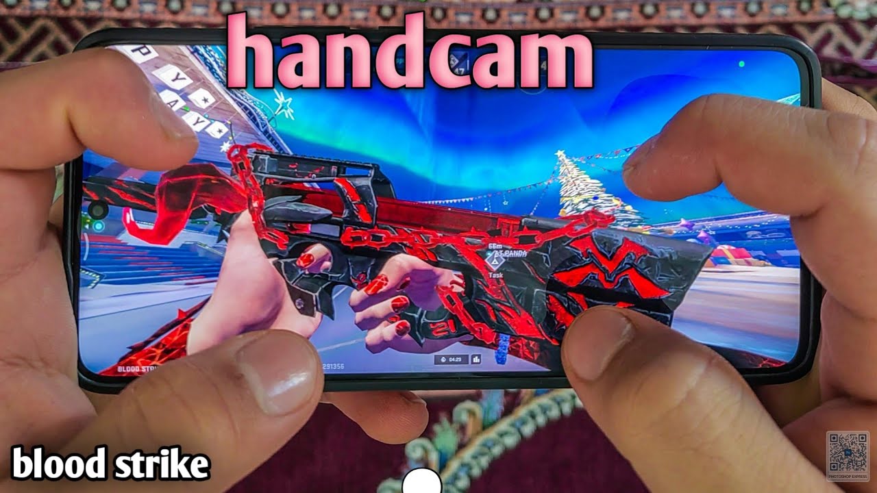 blood strike handcam 4 finge 15kill random squad tryhard 😬