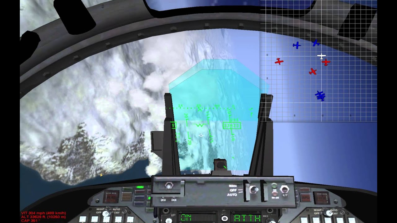 IL-2 1946: F-18/Mig-21 Dogfight - (1080p)