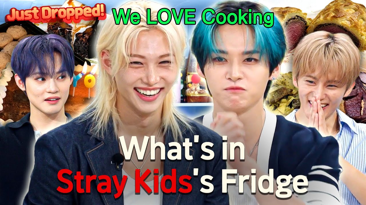 Stray Kids Love Cooking BUT No Ingredients? 🤣🤣🤣 What's in Stray Kids's Fridge 💟