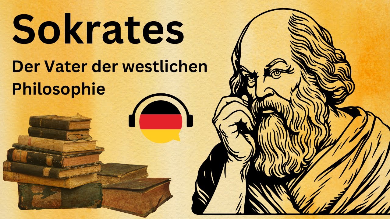 Sokrates einfach erklärt | Deutsch lernen mit Philosophie | Deutsch B1 | German B1