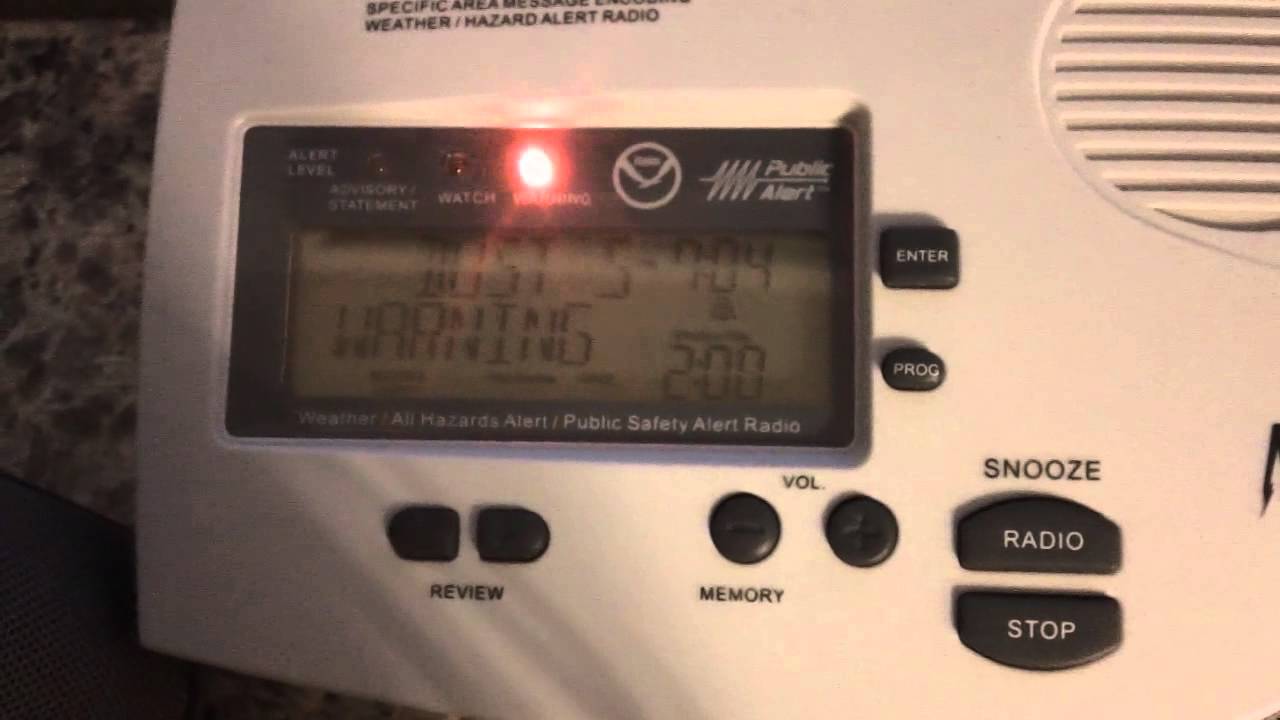Dust Storm Warning - EAS #32