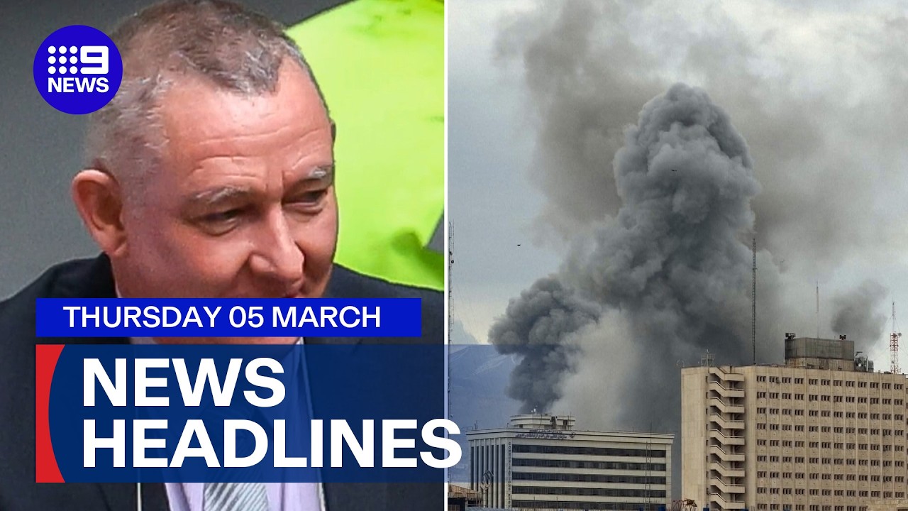 Accused killer Greg Lynn refused bail; U.S. fires torpedo at Iranian warship | 9 News Australia