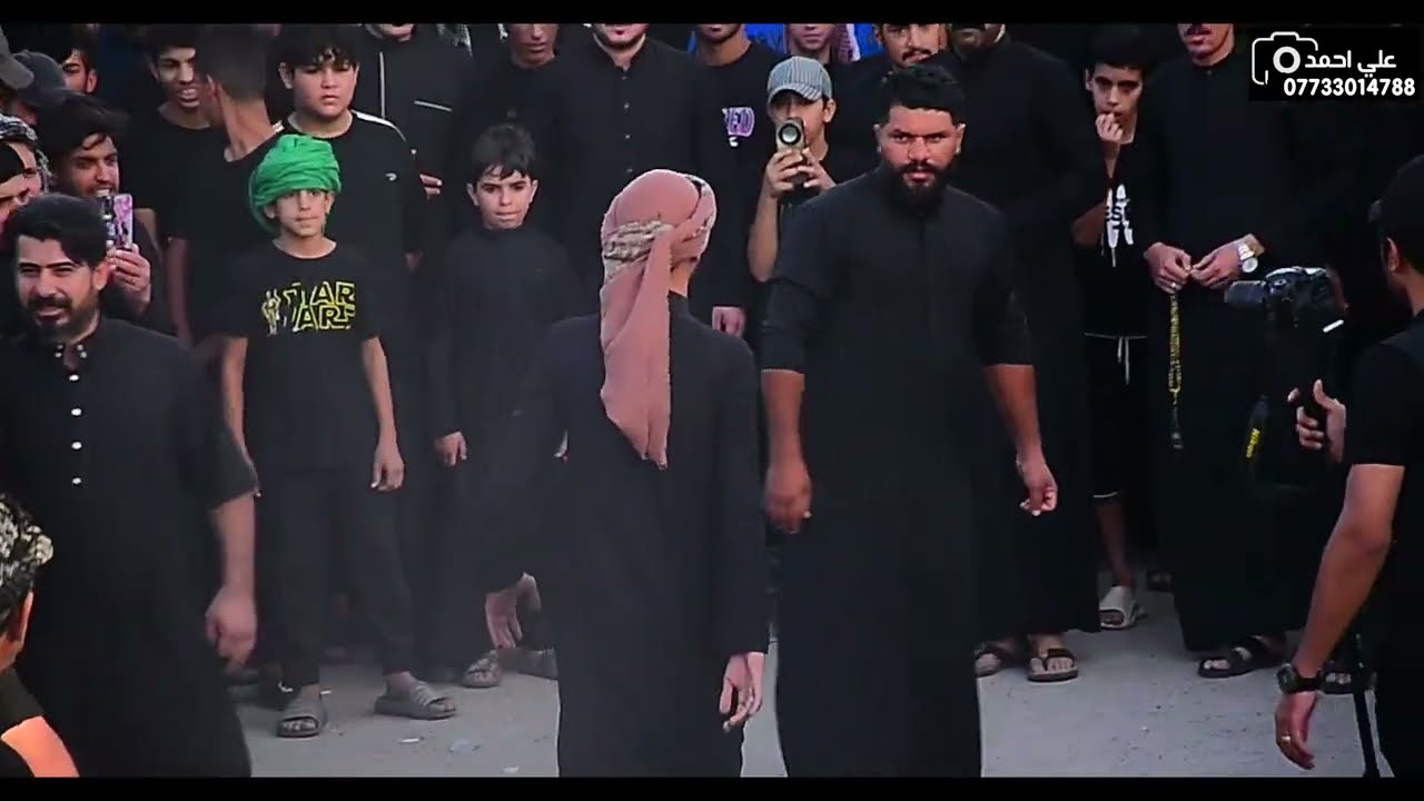 المهوال كاظم الزركاني في ميدان الامام العباس منطقة سبع قصور المركزي السنوي السادس