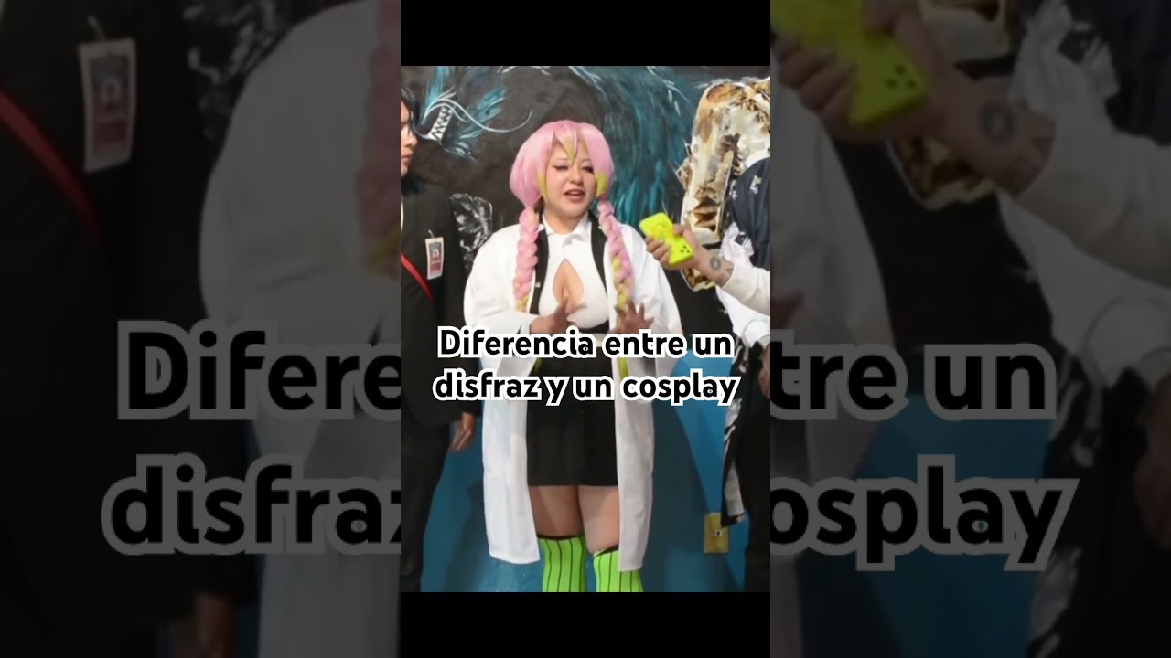 Diferencia entre disfraz y cosplay #cosplay #cosplayanime #cosplayer #anime #cosplaygirl