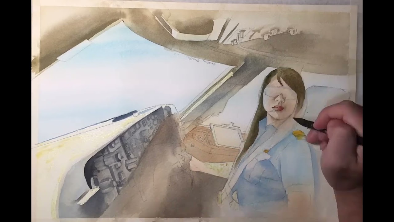 WMF Watercolor - Miss Pilot