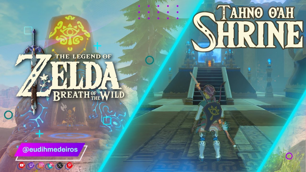 TAHNO O'AS SHRINE - QUEST O SEGREDO DOS CEDROS - SANTUÁRIO - ZELDA BOTW