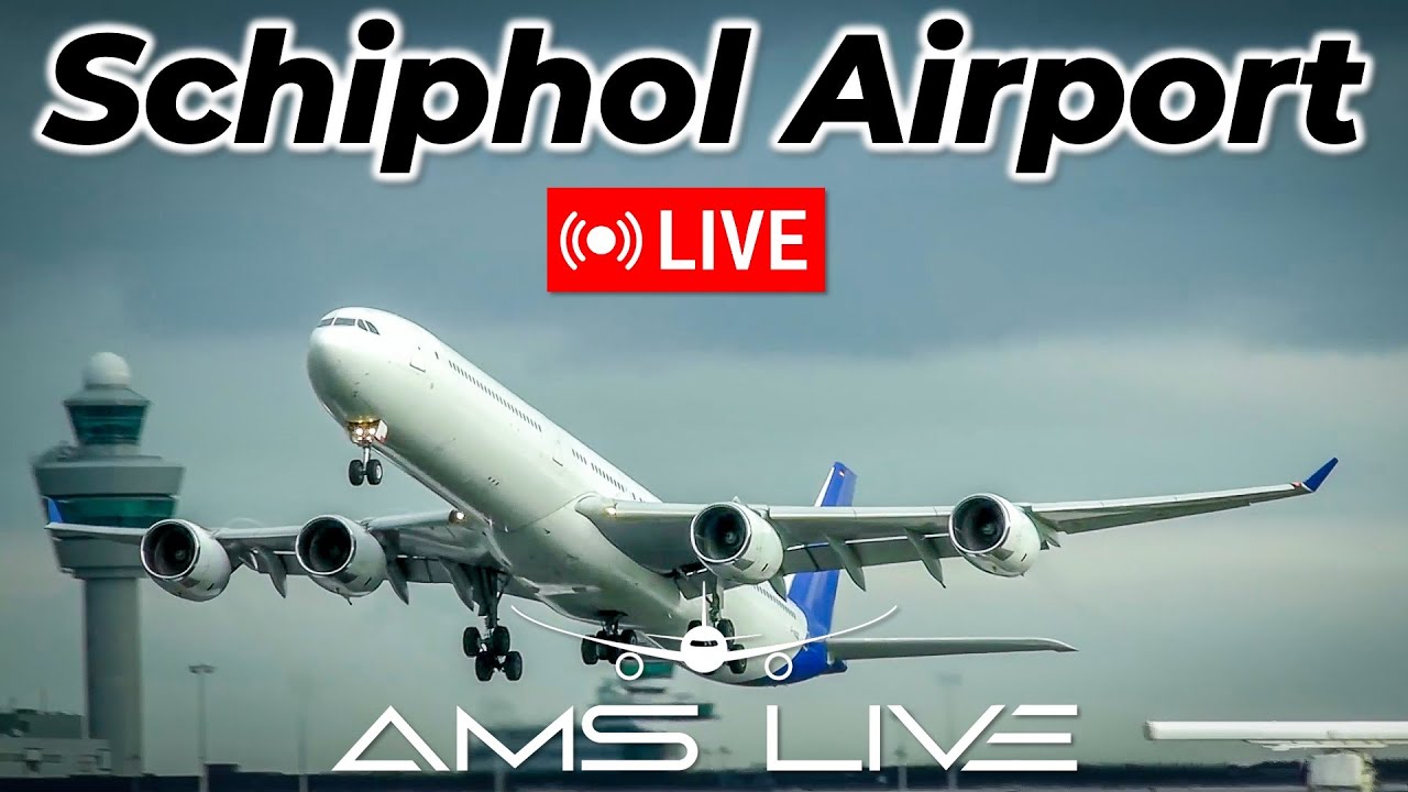 LIVE: Amsterdam Schiphol Airport | Oct 12, 2025