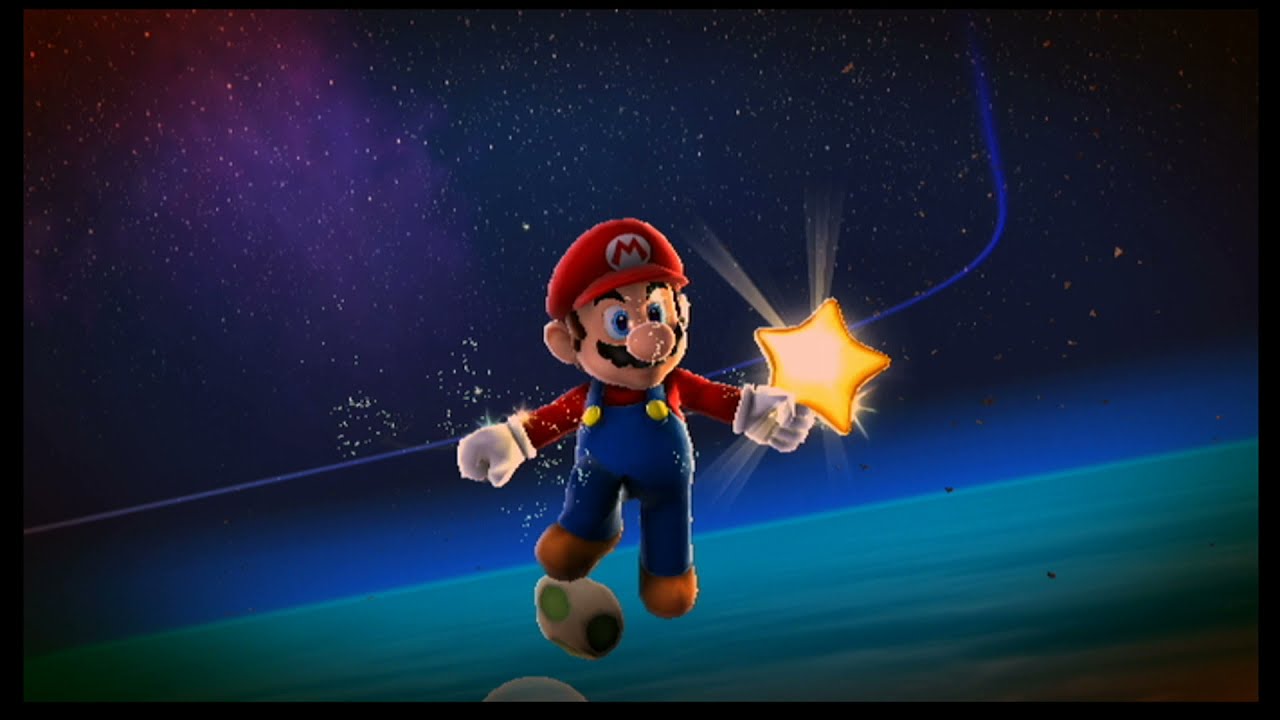 Super Mario Galaxy - Good Egg Galaxy: Dino Piranha Speed Run