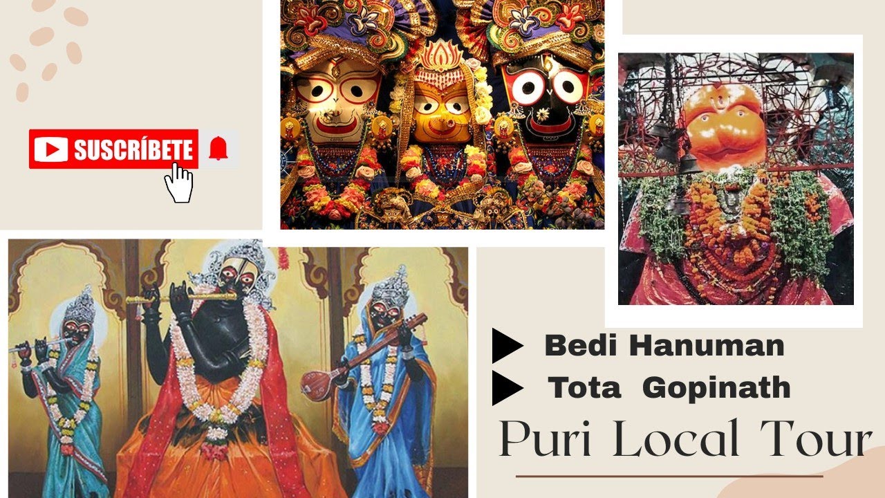 Puri Local Tour। Bedi Hanuman ‌। Tota Gopinath । পুরীর সমুদ্র আরতি। Shankaracharya Math  at puri ।
