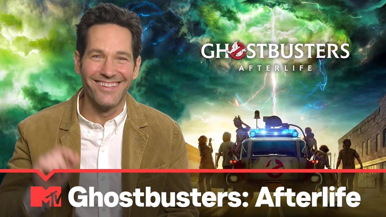 The Cast Of Ghostbusters Afterlife React To THAT Post Credits Scene | MTV Movies