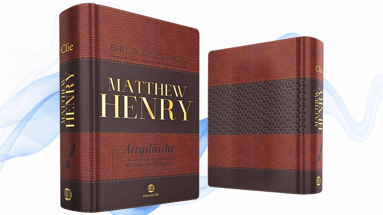 José María de Rus presenta la Biblia de Estudio Matthew Henry #EditorialCLIE
