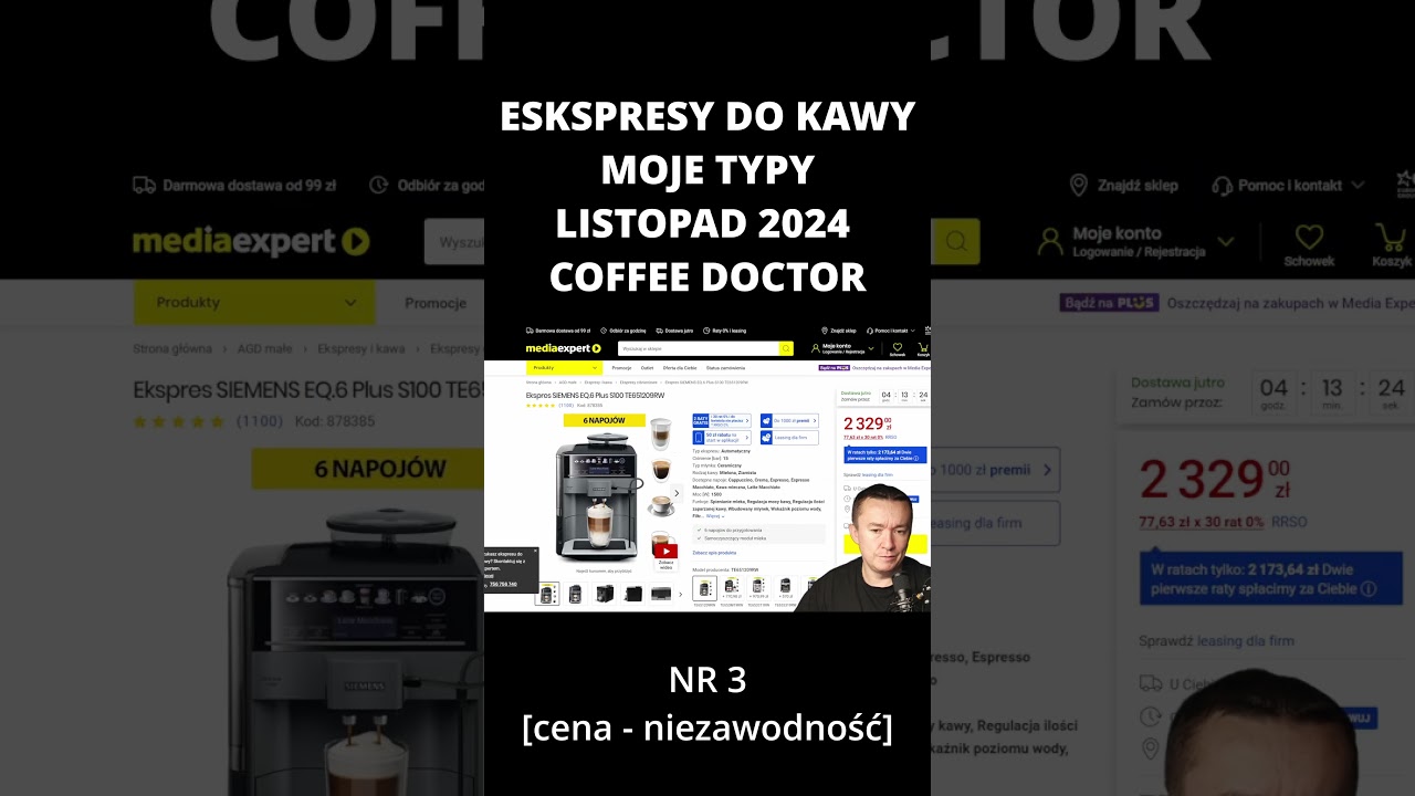Jaki EKSPRES do KAWY kupić( - listopad 2024 - MOJE TYPY #coffeedoctor