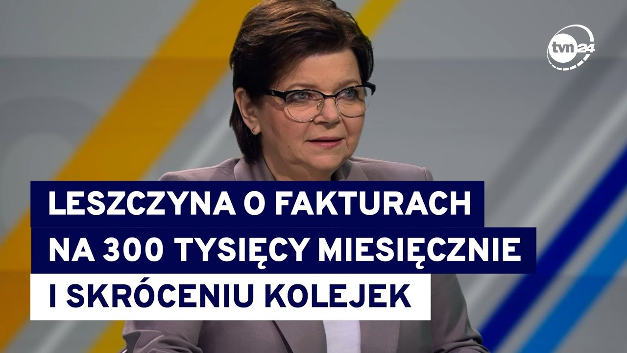 Leszczyna: są tacy lekarze, którzy przedstawiają fakturę na 299 tysięcy miesięcznie