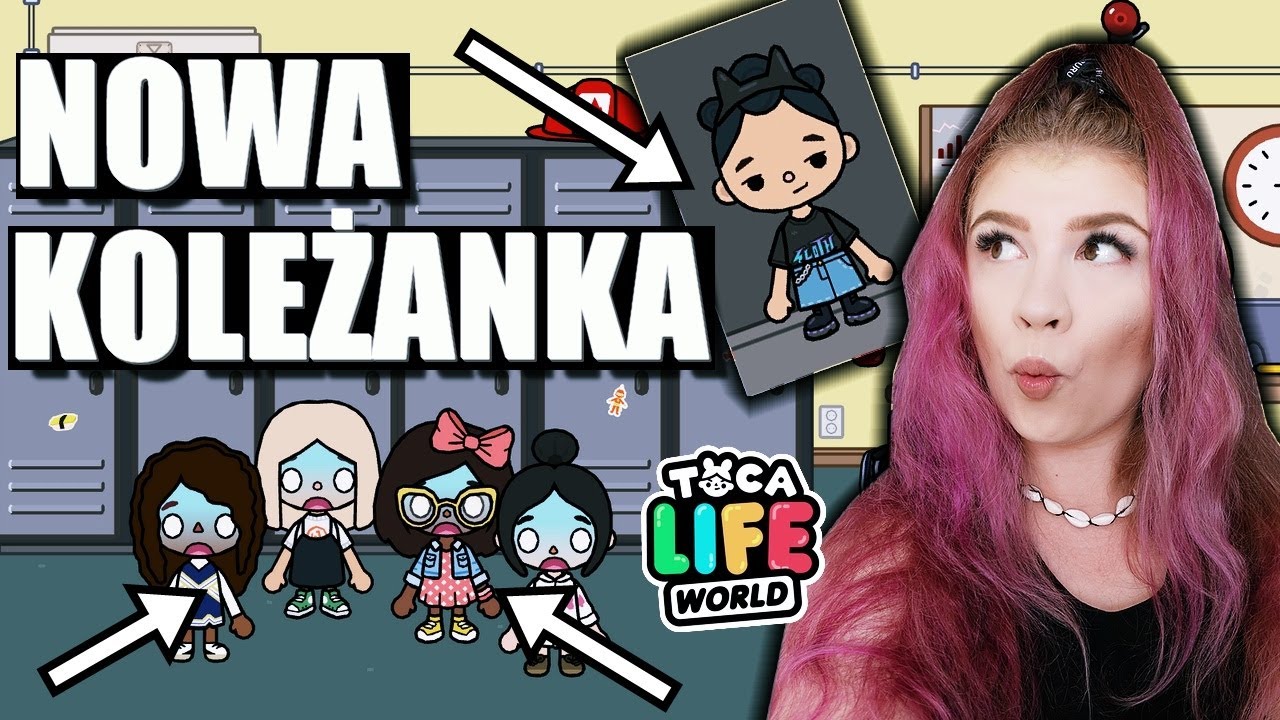 NOWA KOLEŻANKA W KLASIE OLIWKI 😲 ZAPROSIŁA ICH DO UPIORNEGO DOMU 😲 TOCA LIFE WORLD