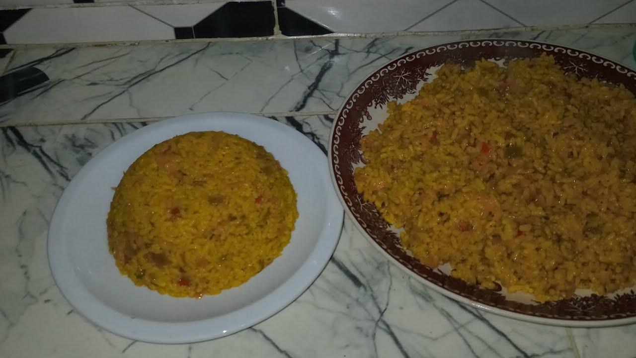 أرز المطاعم بالخضر وبدون لحوم مقادير بسيطة كيجي رائع ولذيذ 😋