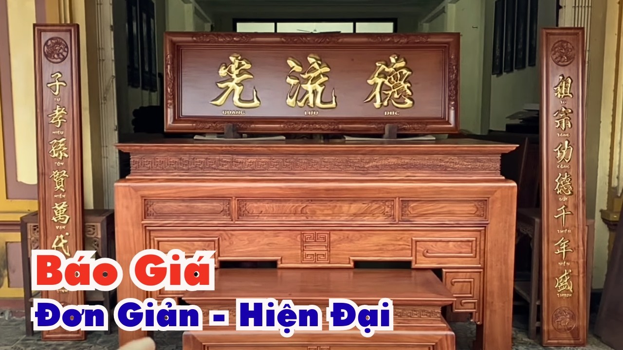 Sự Lựa Chọn Hoàn Hảo Mẫu Bàn Thờ Gia Tiên Án Gian Thờ Không Bao Giờ Lỗi Thời