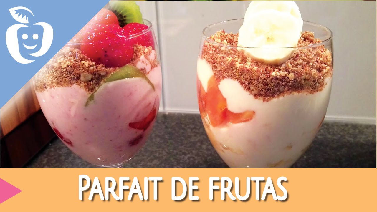 Receita Saudável - Parfait de Frutas com Iogurte Light