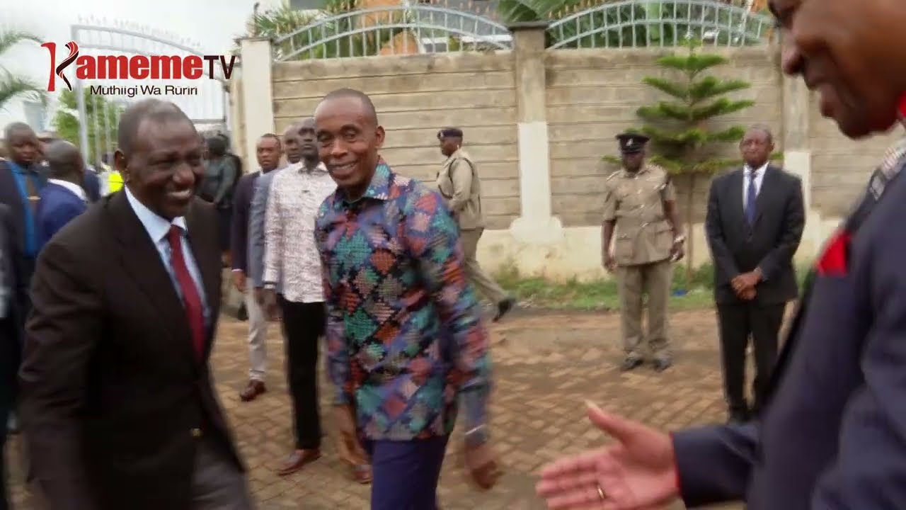 President Ruto kuuha Kiambu