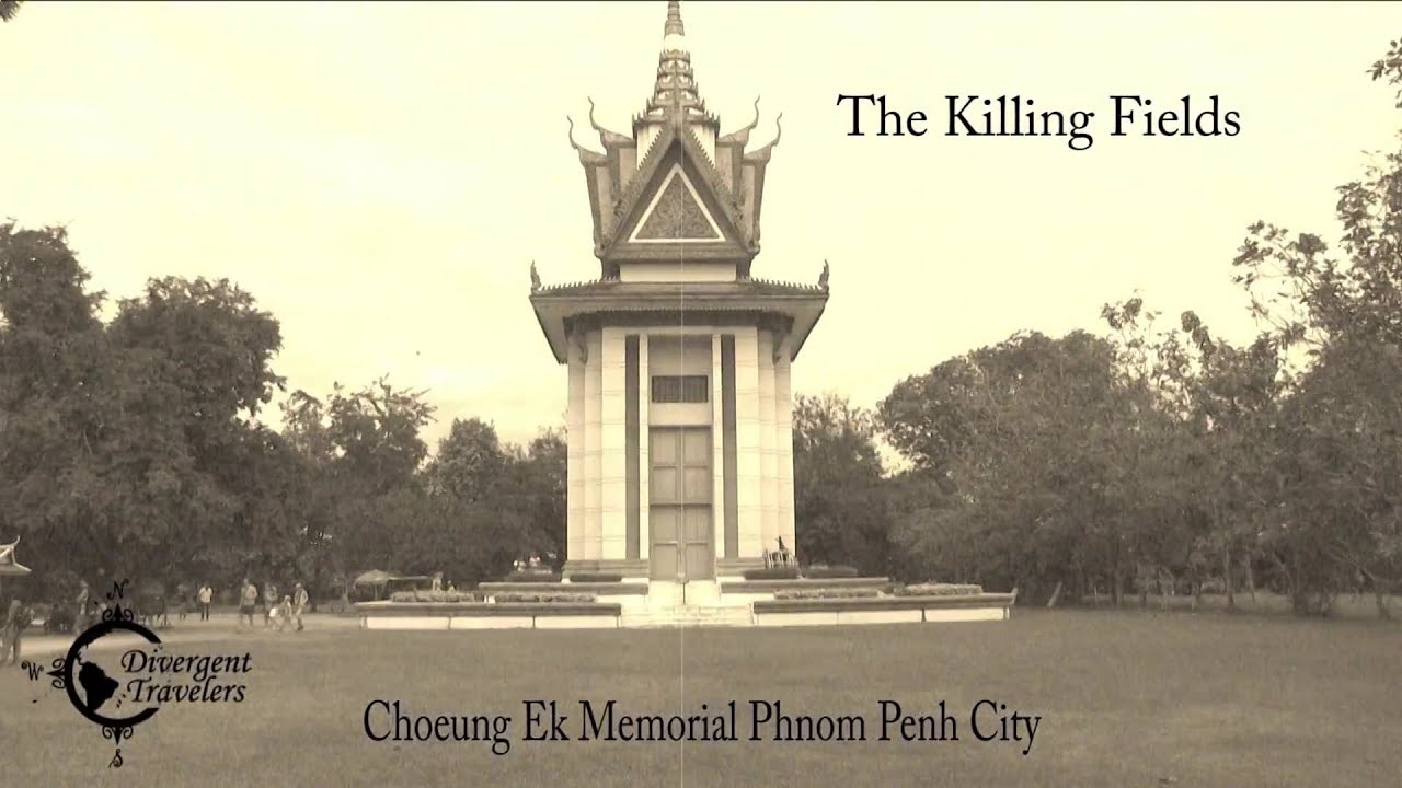 Choeung Ek Memorial Phnom Penh Cambodia The Killing Field Death Camp With Mass Graves!