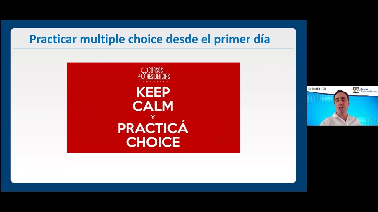 Webinar sobre leyes y contenidos transversales del examen único de residencias