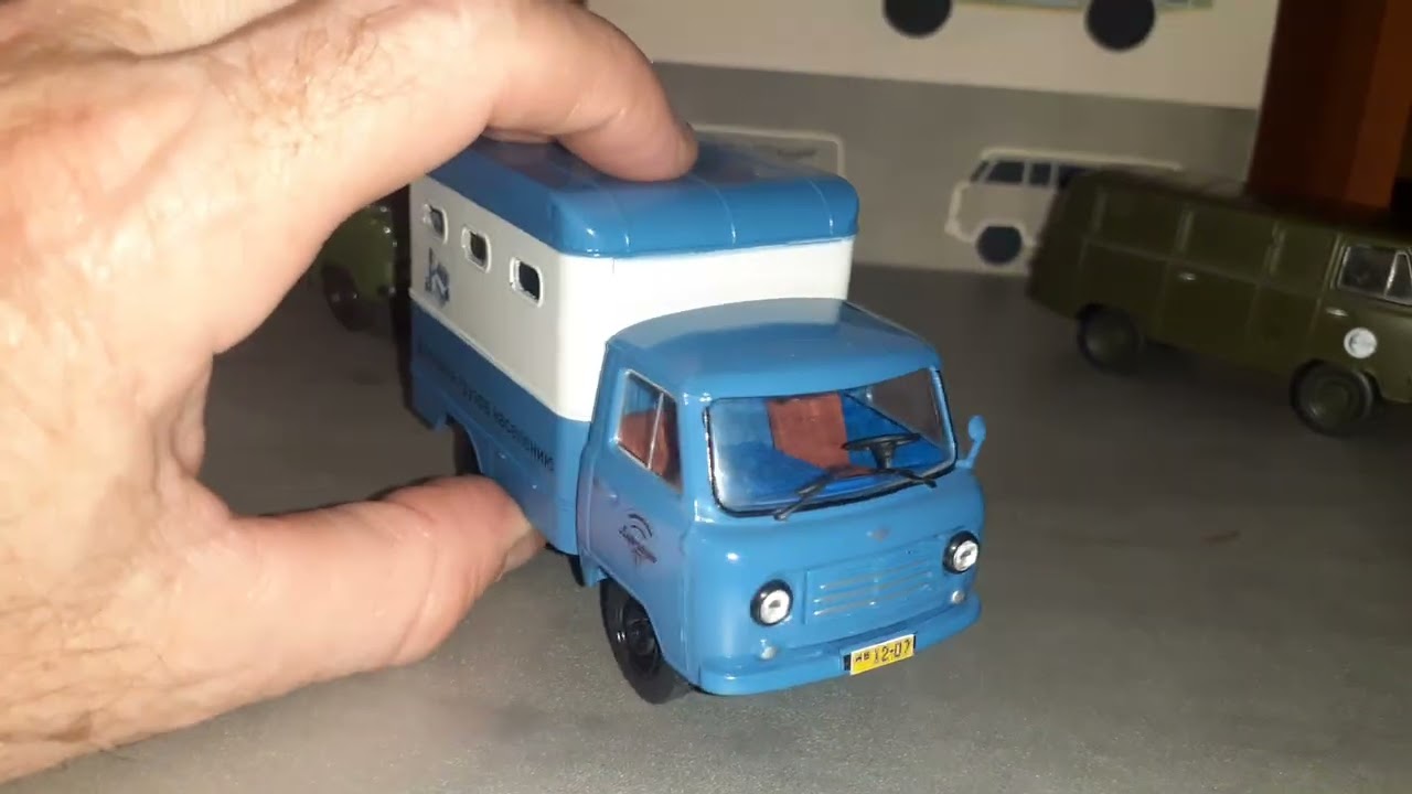 г.Плавск.Обзор моделей 1/43 Уаз 450.