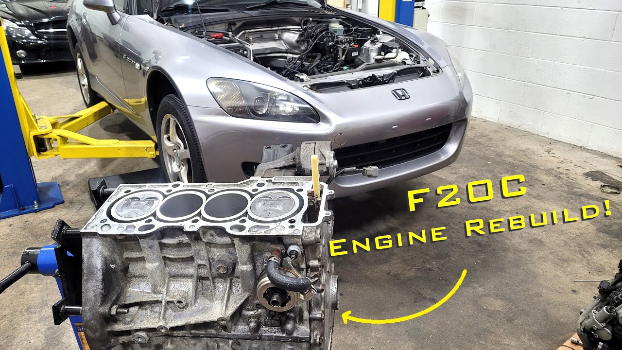 Rebuilding a blown Honda S2000 Engine (F20C Rebuild)