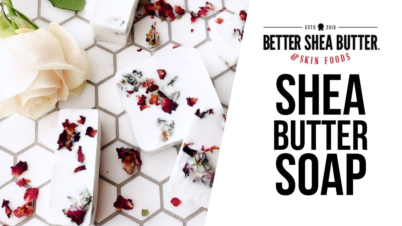 How to make soap easily with rose petals using a melt and pour base