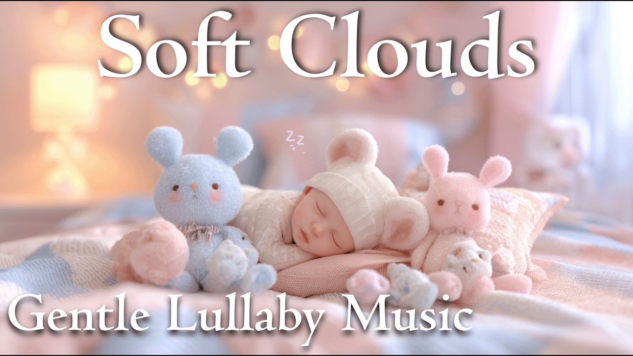 Soft Clouds — Gentle Lullaby Ambient — 2 Hours for Baby Sleep