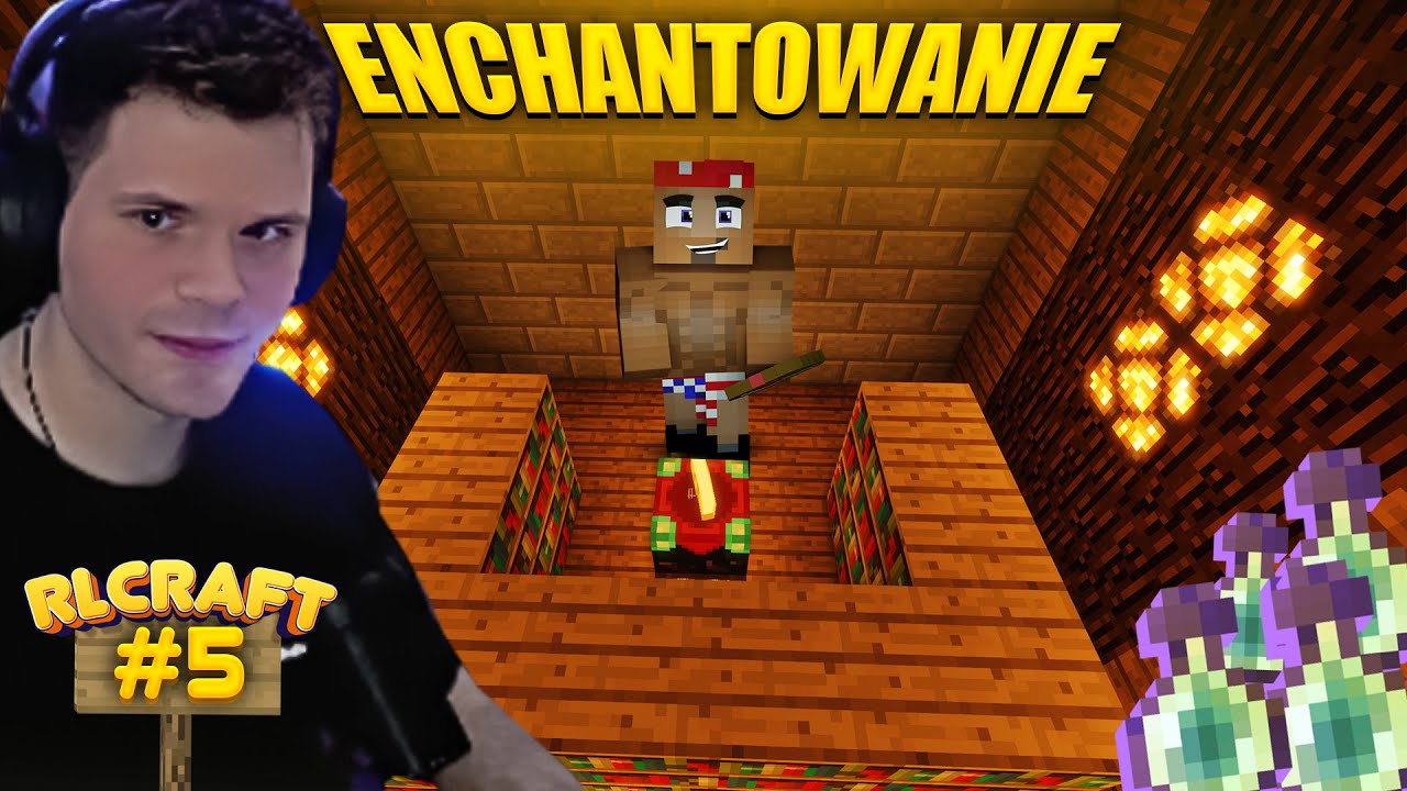 GUCIO I RLCRAFT I CZAS NA ENCHANTOWANIEI WYPRAWA NA TROLLA? I NAJLEPSZE MOMENTY STRIMA #631